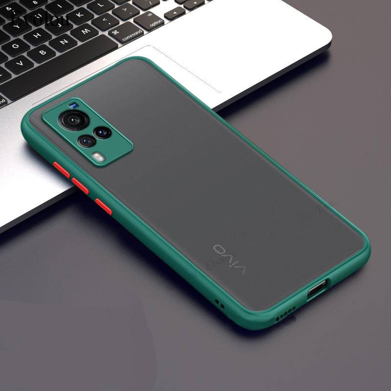 Case Bumper Silikon Matte Translucent Shockproof Cover vivo X80 X70 X60 X50 Pro X80Pro X70Pro X60Pro X50Pro