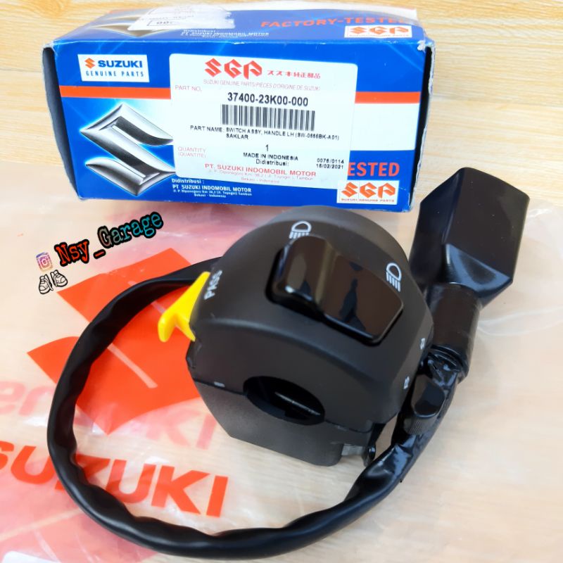 Switch Holder Tombol Lampu Kiri Suzuki GsxR150 GsxS150 Bandit Original