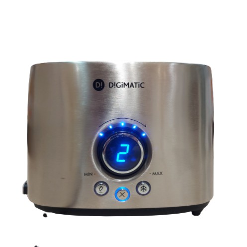 PEMANGGANG ROTI / DIGIMATIC DIGITAL TOASTER / TOASTER 2 SLICE STAINLESS