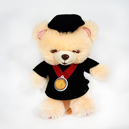 Boneka Wisuda Beruang Teddy Bear Istana Boneka STD Boney Bonita Toga S Lucu