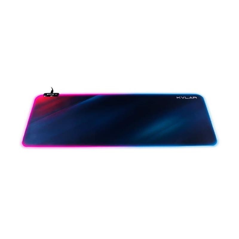 Mousepad Rexus Kvlar TR2 XL Extended Cloth - RGB - Gaming - White