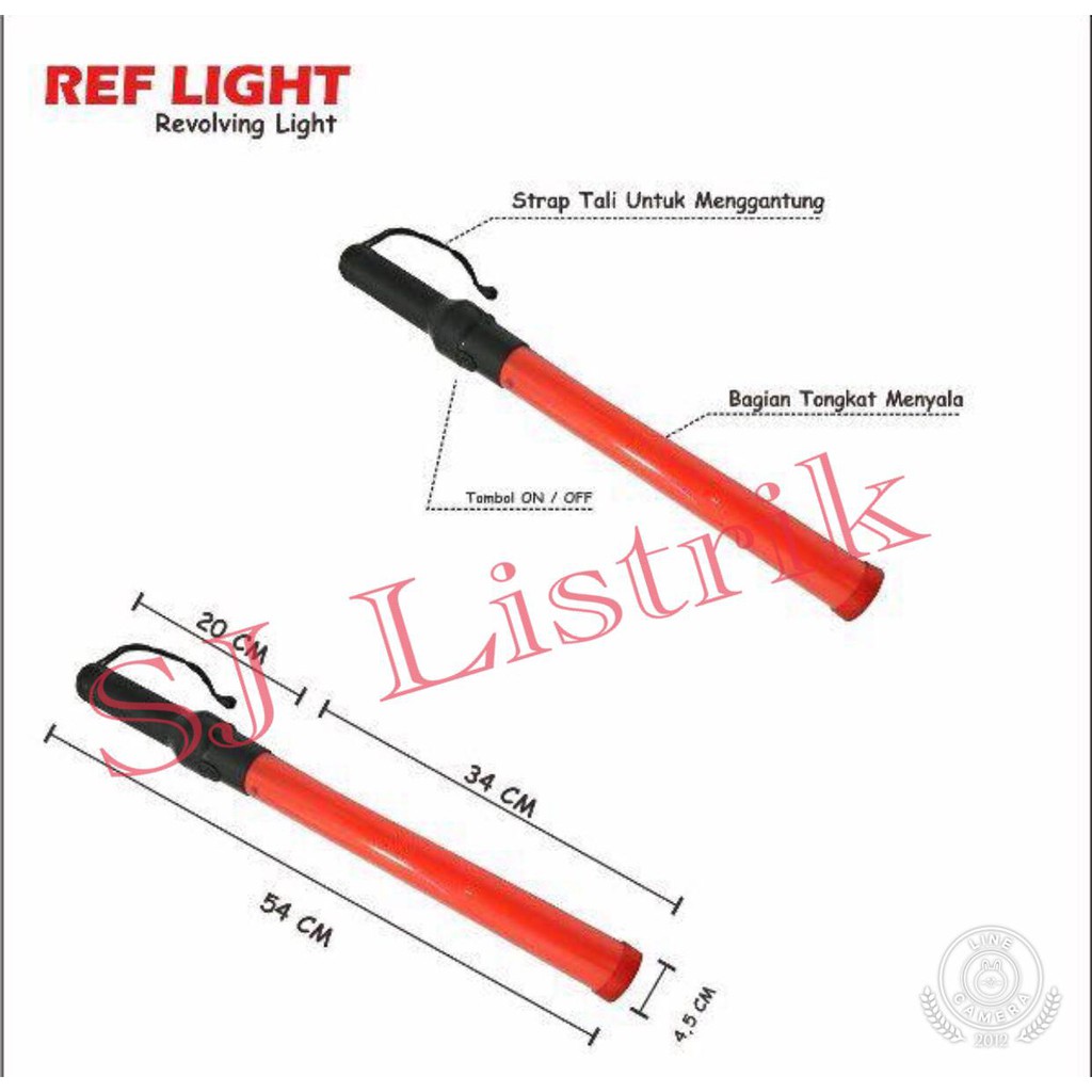 Senter Polantas Polisi Tongkat Polisi