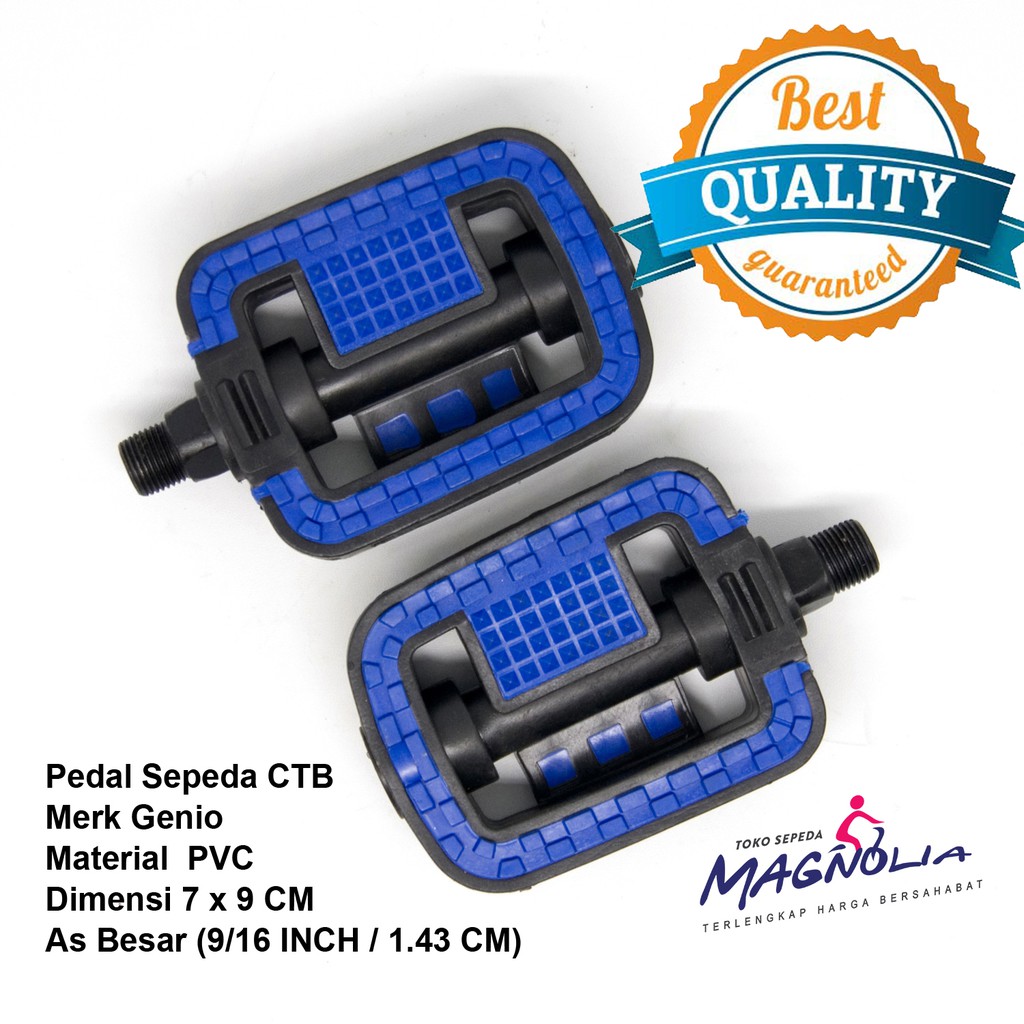 Pedal Sepeda Onthel CTB Mini As Besar PVC