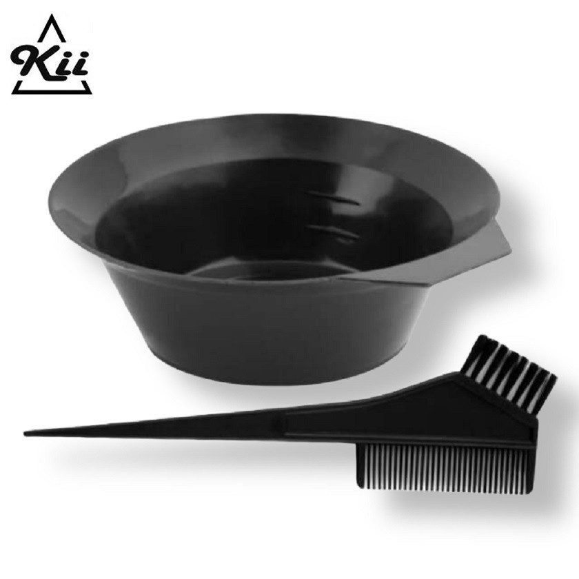 Mangkok Set Sisir Semir Rambut - Alat Make Up Sisir Semir Cat Rambut