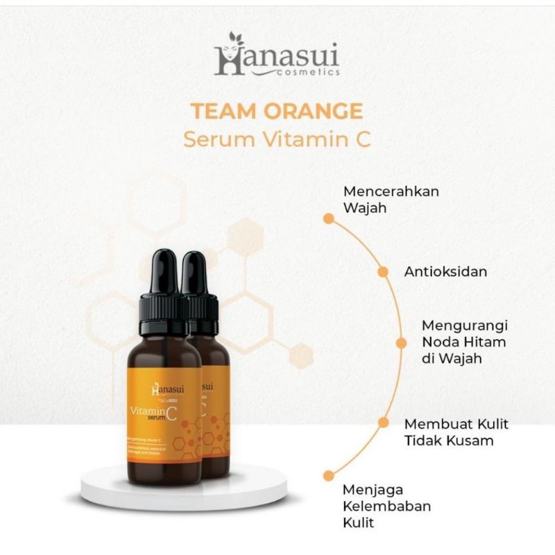 serum hanasui VIT c | serum hanasui orange | serum hanasui kuning | serum hanasui vitamin C