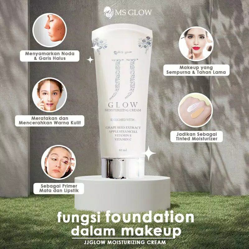 JJ Cream Face And Body Original JJ Glow Pemutih Wajah Dan Badan