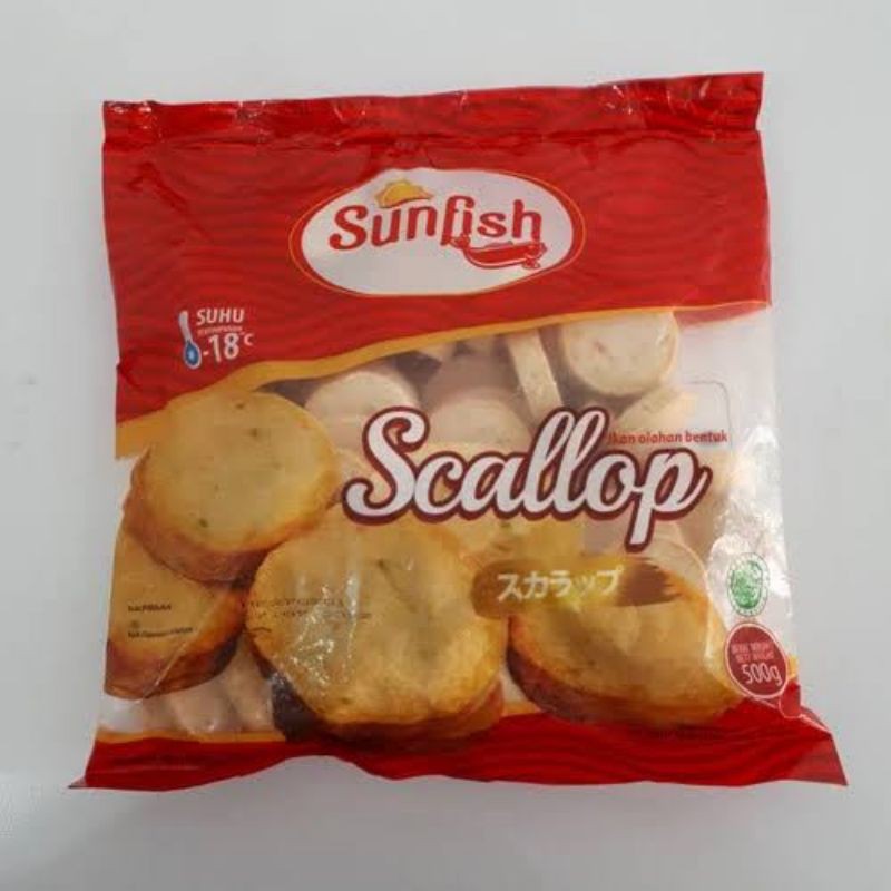 

Sunfish Scallop 500gr