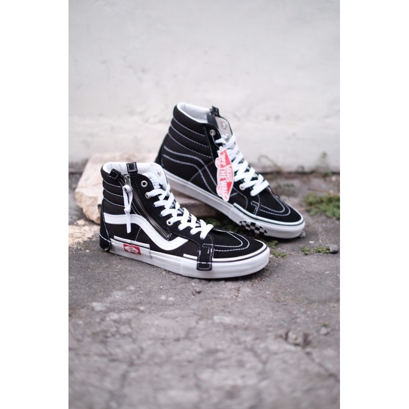 Vans sk8-hi cut & paste black/white