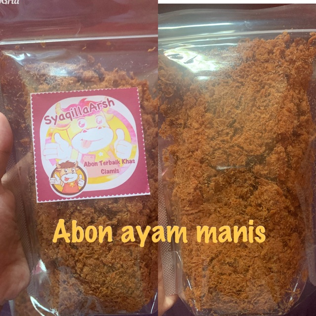 

Abon ayam manis