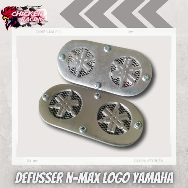 DEFUSER N-MAX LOGO YAMAHA