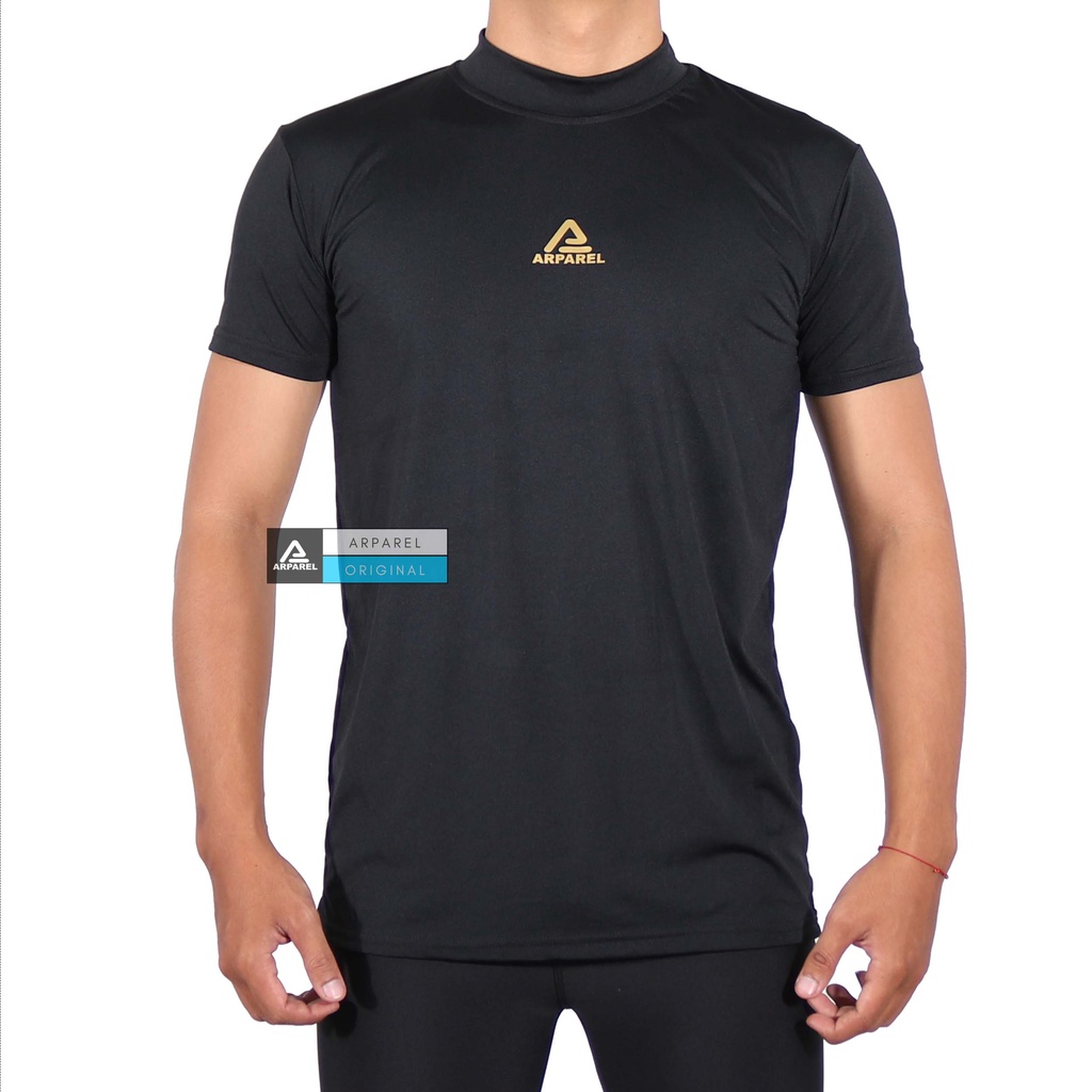 Manset Olahraga Pria / baju manset pendek Pria Basic  / Manset Olahraga lengan pendek Arparel