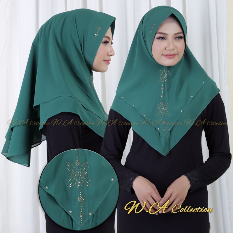 W.A | Khimar MINI PAYET ceruty babydoll