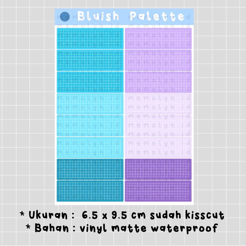 

[ lynete.id ] Stiker deco washi tape selotip jurnal aesthetic grid bujo