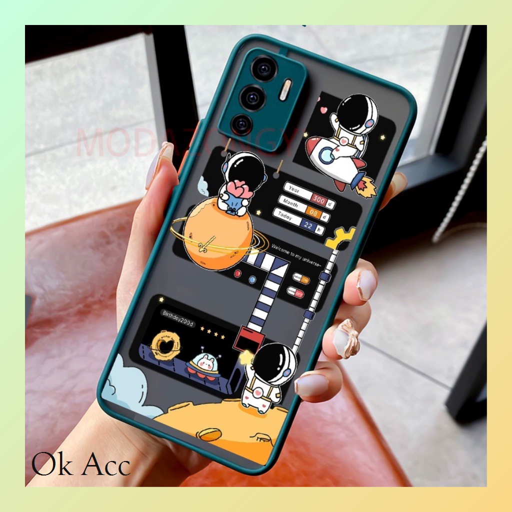 Softcase Motif NASA AA16 for Infinix Hot 8 9 10 10s 10t 11 11s 12 12i Play Note 7 Lite Smart 4 5 6 6+ HD NFC