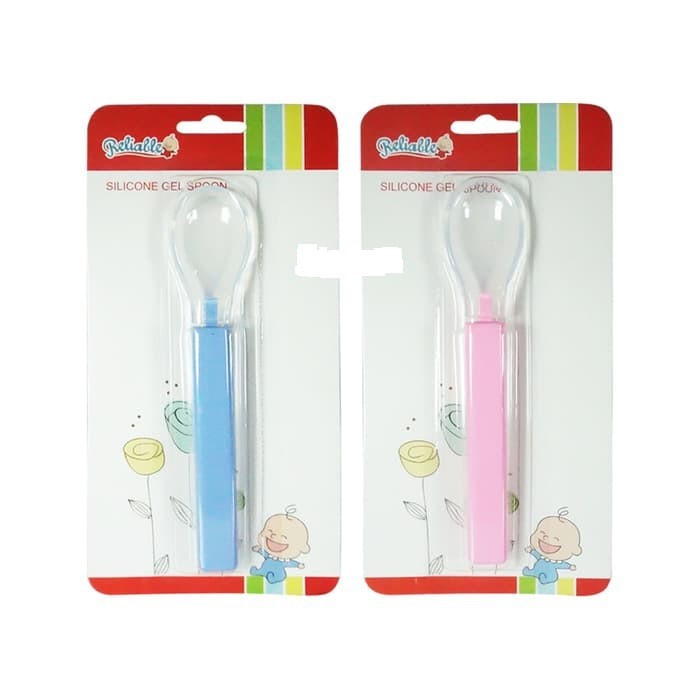 Sendok bayi silicone / Silicone spoon reliable