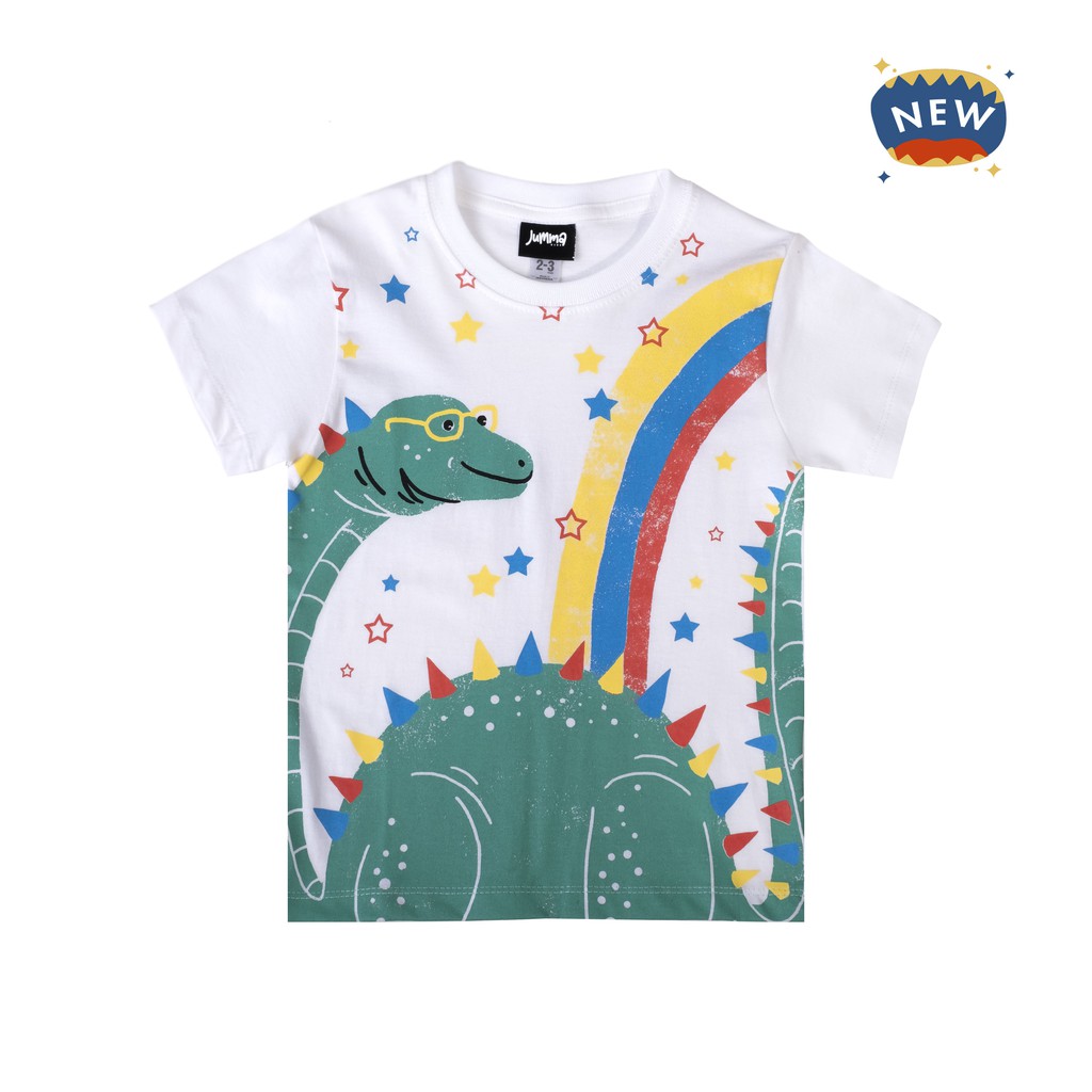 

JummaKids Happy Dino Printed T-Shirt Anak