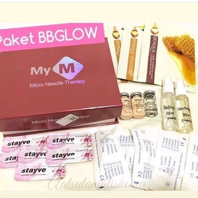 Paket BBGLOW komplit 1 mesin MYM