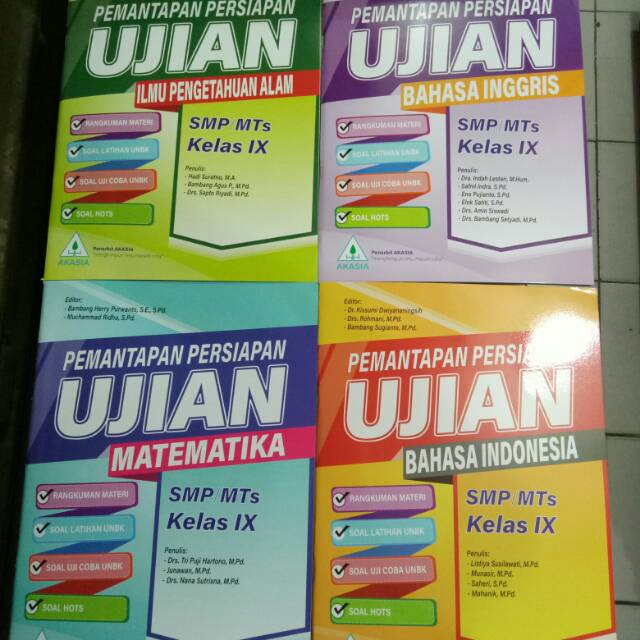 Un Smp Akasia 2020 Plus Kunci Jawaban Terbaru 2020 Lengkap Shopee Indonesia