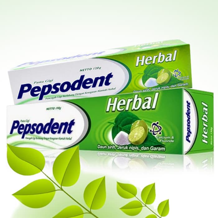 Odol Pepsodent Herbal 190gr odol Pasta Gigi Pepsoden Daun Sirih Jeruk Nipis