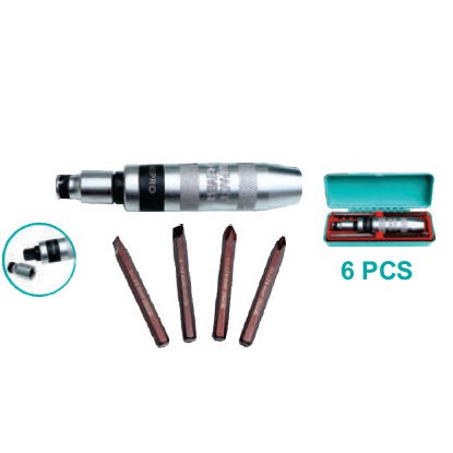 Murah Obeng Ketok - Obeng Ketok Putar Set 6 Pcs (Impact Driver Set) Wp 3106 - Wipro