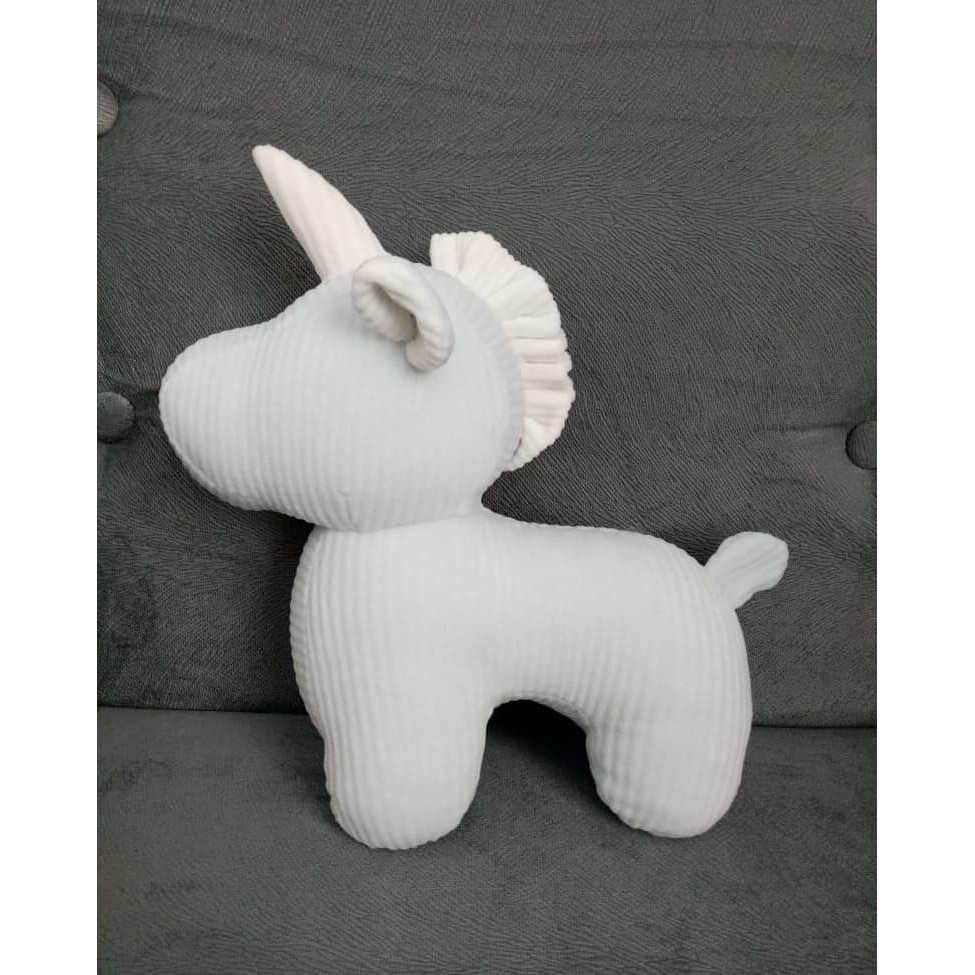 Boneka Unicorn Polos bahan Miniso