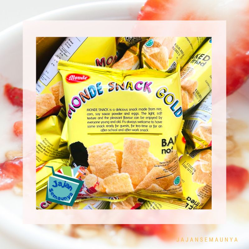 

Monde snack gold 25 gr x 5 pcs