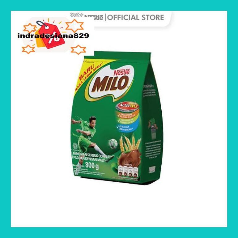 

S504Dpsum Milo Activ-Go Minuman Cokelat Berenergi Pouch 800G Mkld50