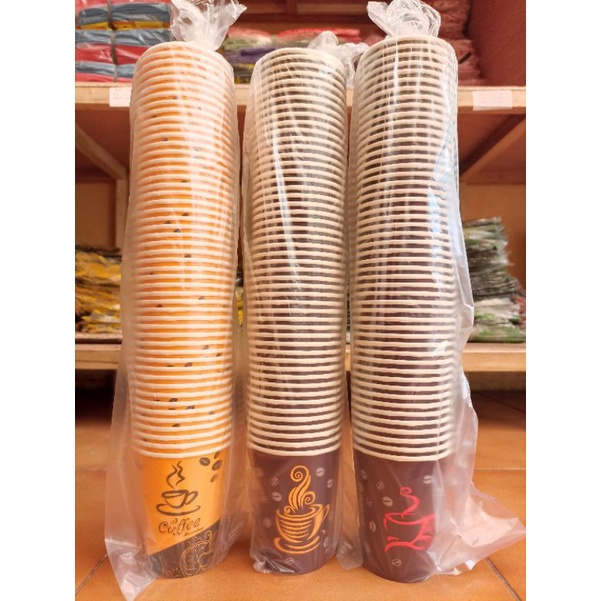 gelas kertas cup coffee murah