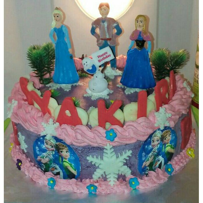 

kue ulang tahun frozen (birthday cake)/ kue ultah
