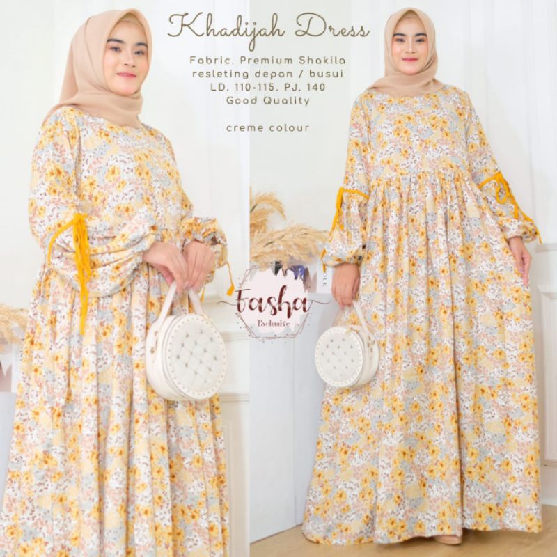 KHADIJAH DRESS BY FASHA