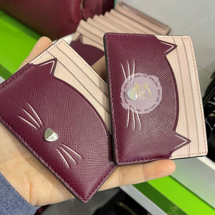 

Office & Stationery | Document Organizer | Kate Spade Slim Card Holder Meow Ks0594 | Best Seller