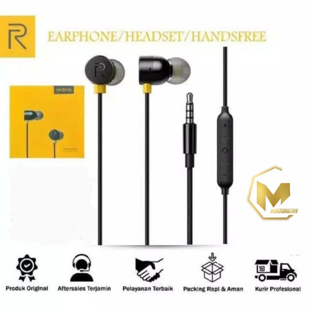 BM062 Handsfree Earphone Headset Realme Suara Bagus MA51