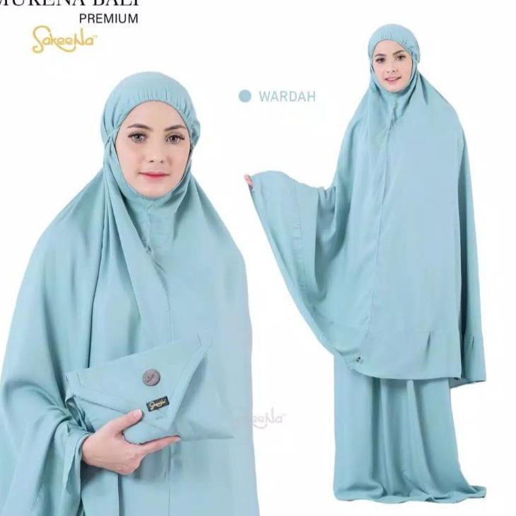 Big Promo MUKENA BALI PREMIUM SAKEENA | MUKENA DEWASA POLOS | MUKENA SAKEENA BALI PREMIUM ,,,,,