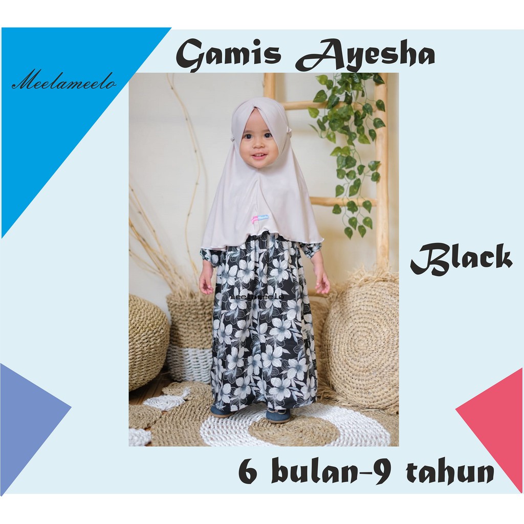 gamis ayesha gamis anak busana muslim anak terlaris