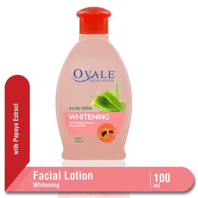 Ovale Facial Lotion Pure Bright Whitening Papaya/BPOM