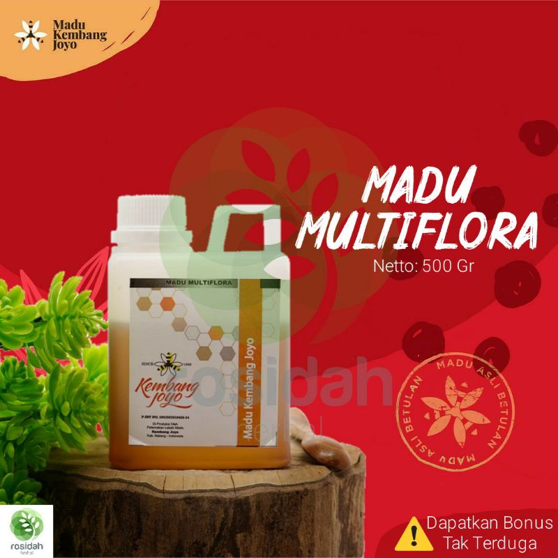 

Madu Kembang Joyo - Madu Multiflora 500 gram