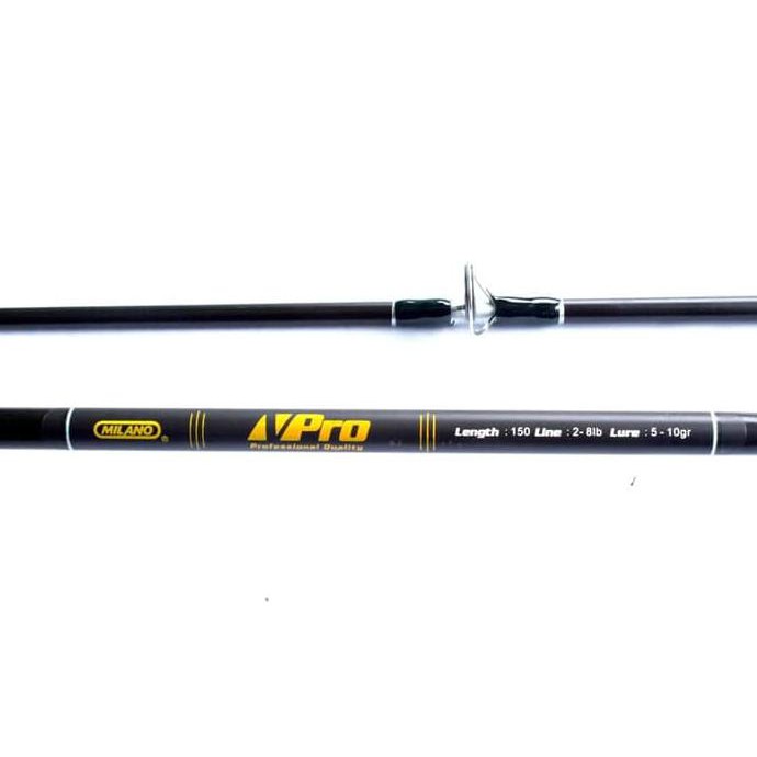 TERMURAH Joran Spinning Milano VPro 150 Fiber Solid Line 2-8 Lbs joran Pancing