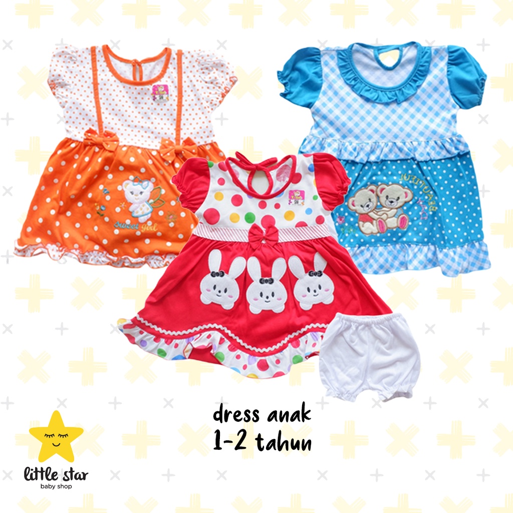 Y Lin Dress Celana Anak Perempuan | Setelan Baju Anak Bayi Cewek