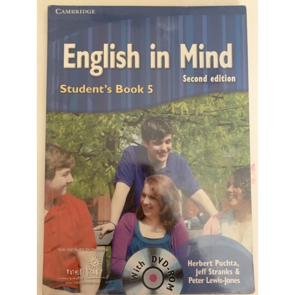 

Buku asli bekas English in mind 5 .