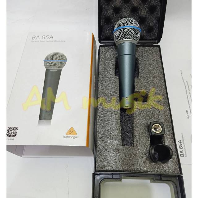 MIC KABEL BEHRINGER BA 85A DYNAMIC ORIGINAL BEHRINGER BA85A