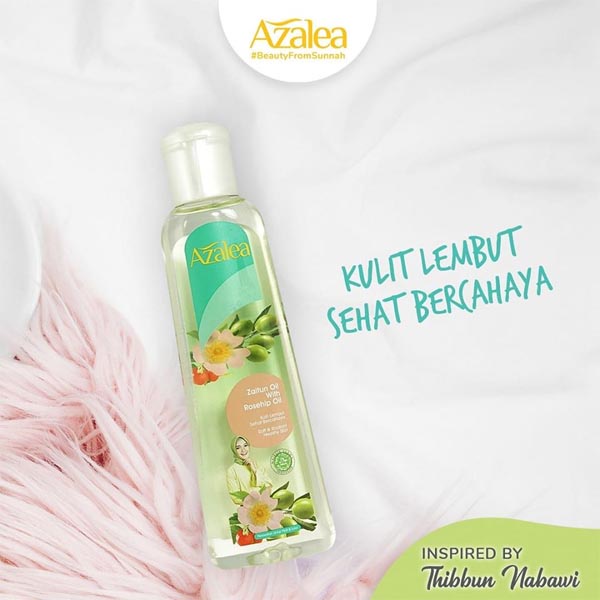 [MINYAK ZAITUN | 75ML | 150ML] AZALEA Zaitun oil With Rose Oil | Habbatussauda Oil 75ml | 150ml | Minyak Zaitun_Cerianti