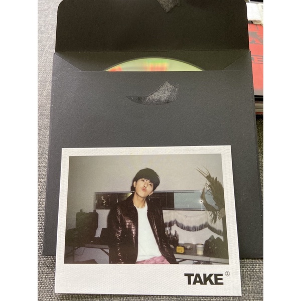 MINO Winner TAKE Album Polaroid + CD Only