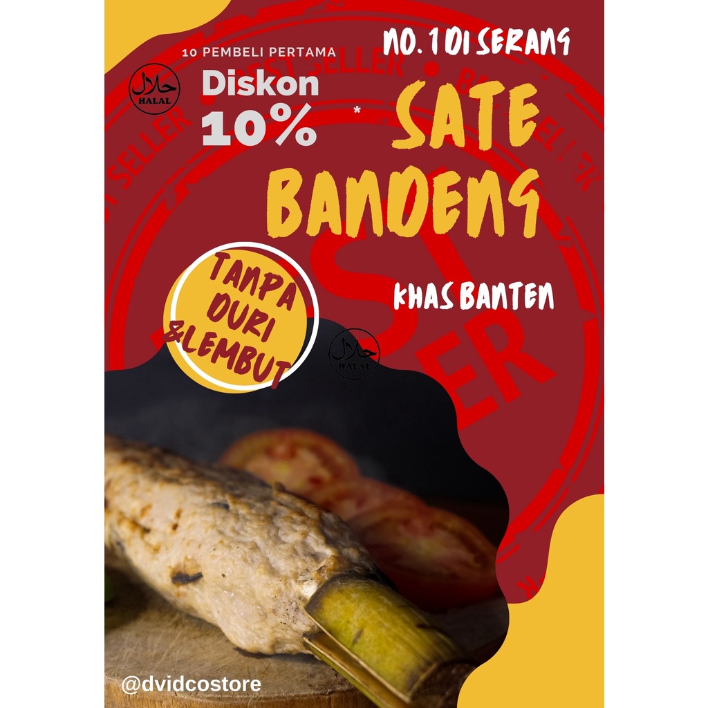 

Sate Bandeng Khas Banten (best seller) nomor 1 di Serang