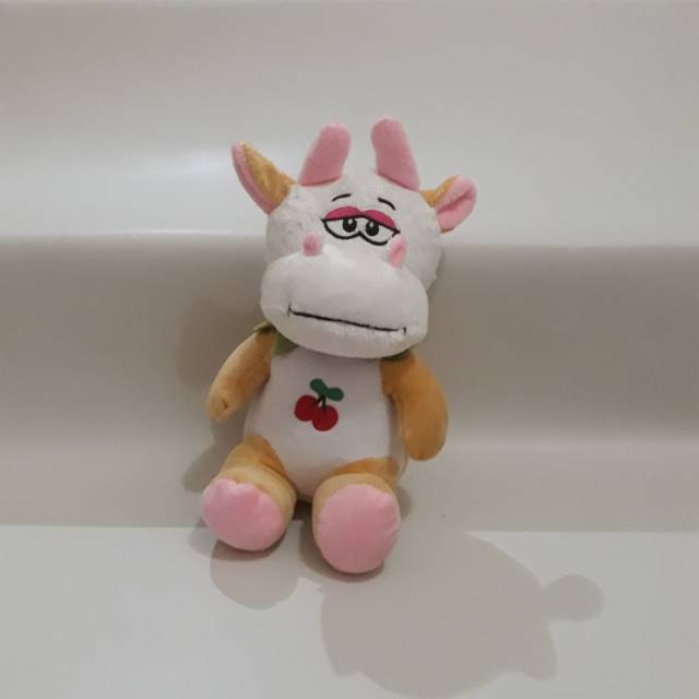 Boneka Sapi bordir cherry Funworld