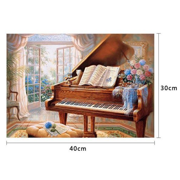 DIY Full Drill Diamond Painting - 5D Piano Stitch Kit