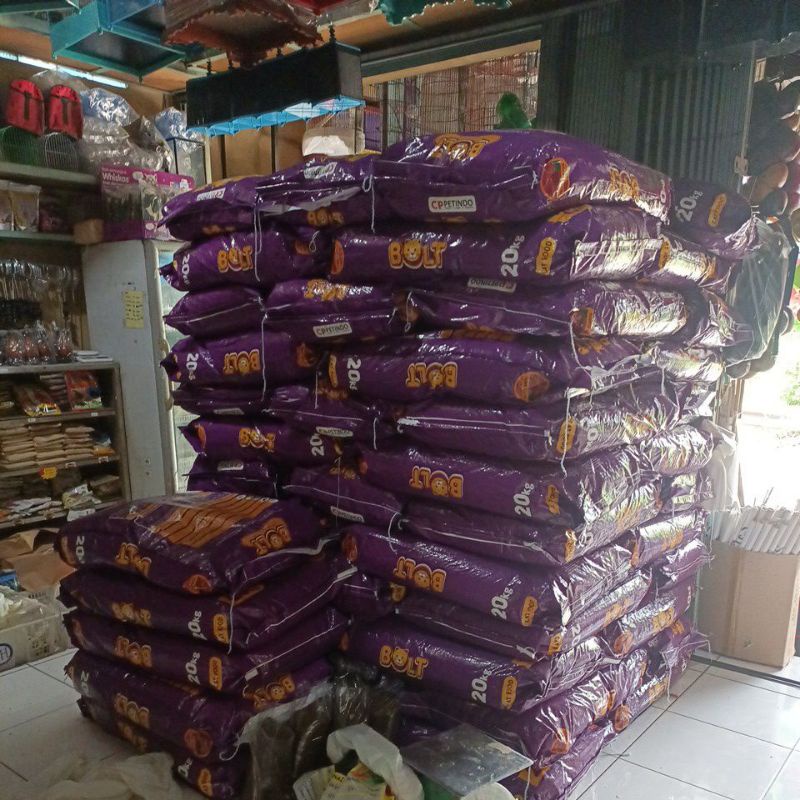 cat food bolt 20kg/pakan kucing nice 20kg/makanan kucing murah original (grab&amp;gojek)