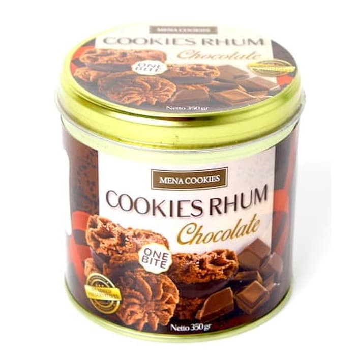 

Mena Cookies Rum - Chocolate 350 gram (Alcohol Free)