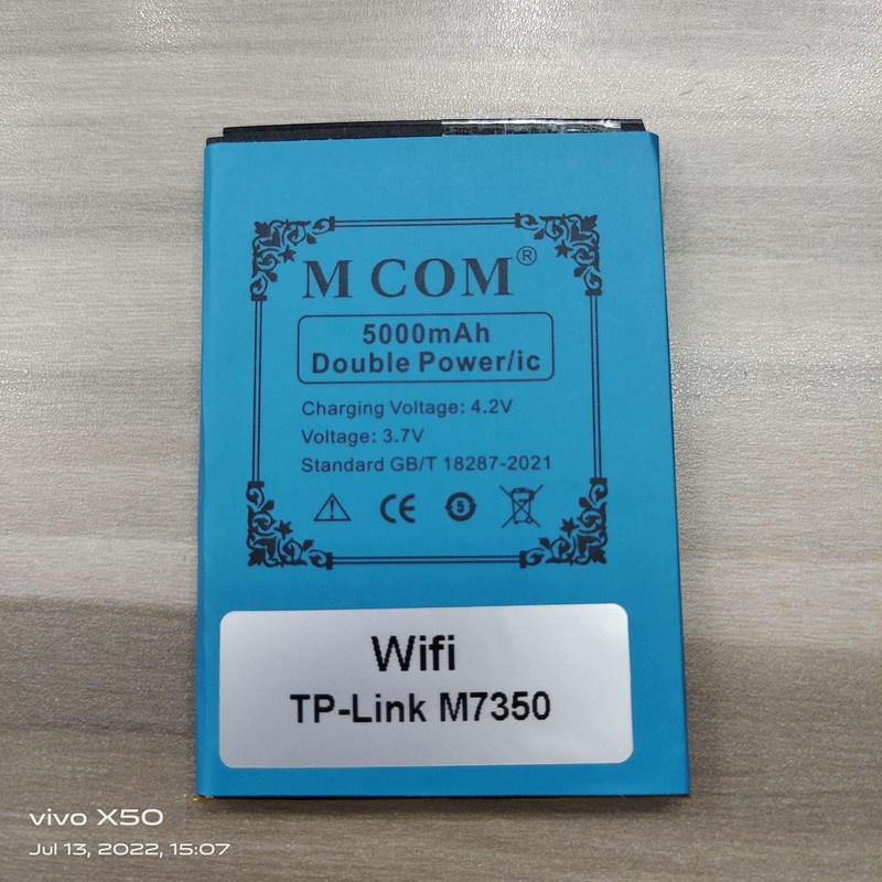 Baterai Batre Mcom Doublepower Wifi TP-Link M7350