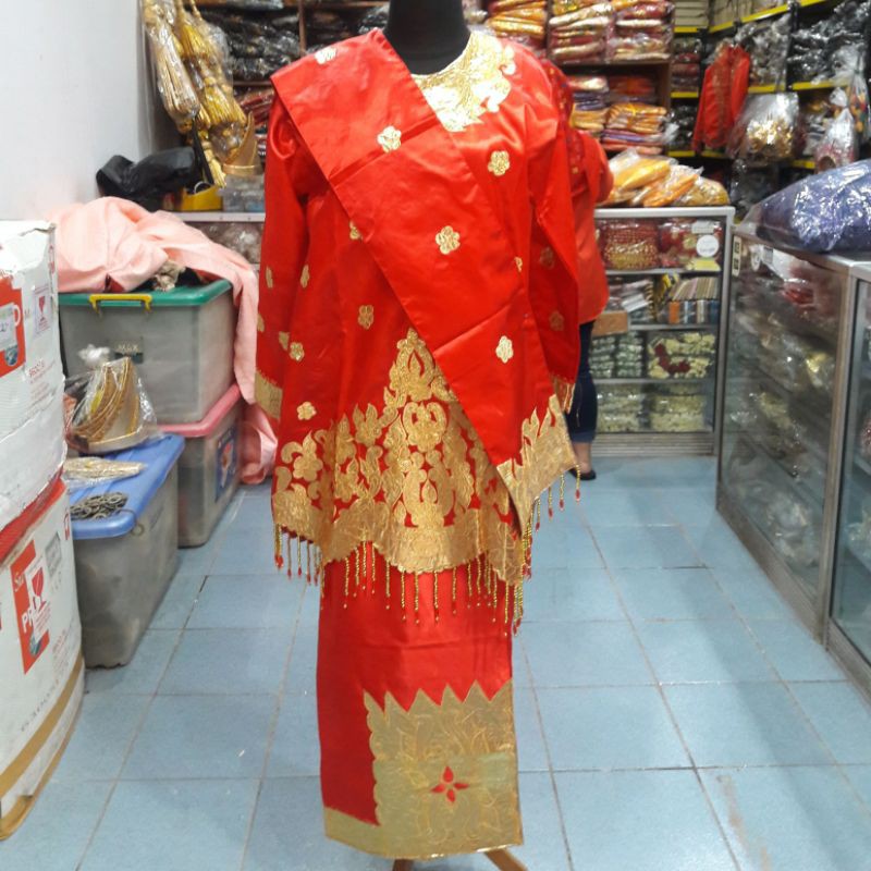 Baju Padang Dewasa / Baju Kurung Adat Melayu / Baju Adat Minang