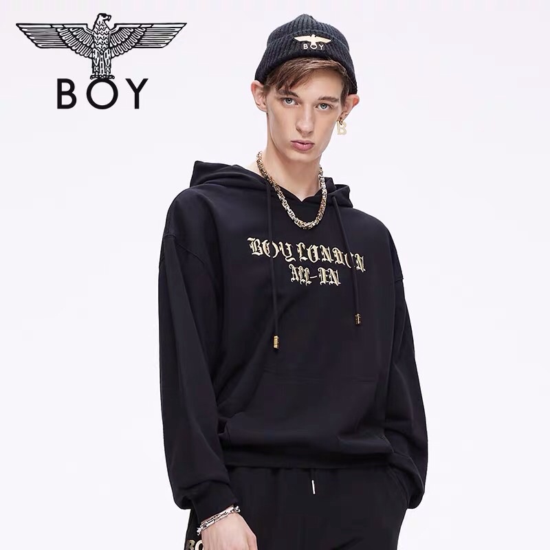 BOY77 SWEATER HOODIE BOY LONDON PRIA WANITA ASIA EROPA FULL BORDIR